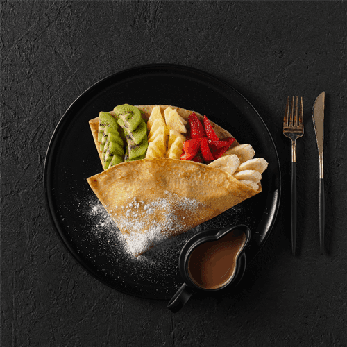 Crêpe aux fruits